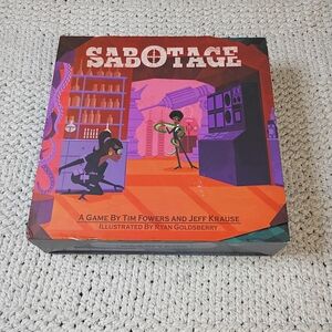 Sabotage Board Game By Tim Flowers And Jeff Krause